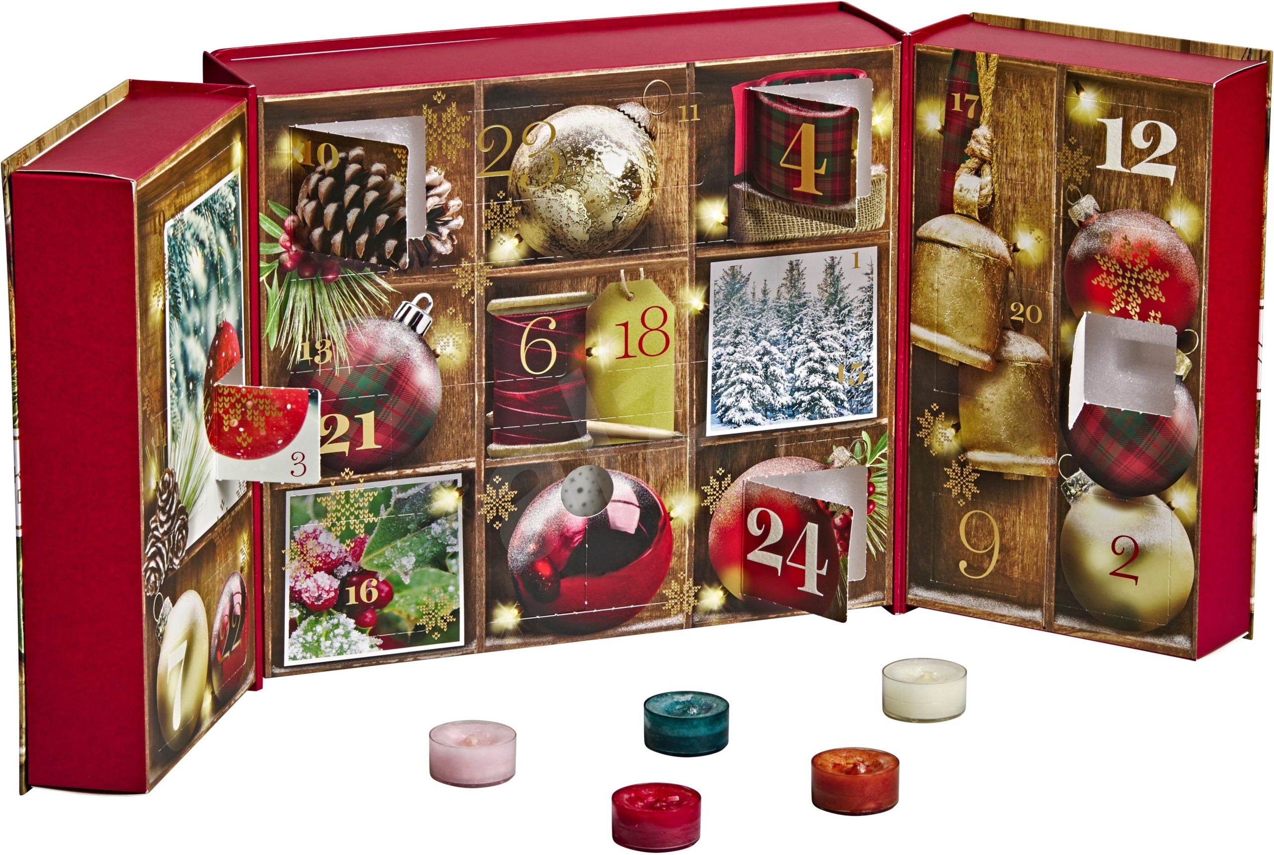 adventnikalendarzenyyankeecandle02 Bílé Vánoce
